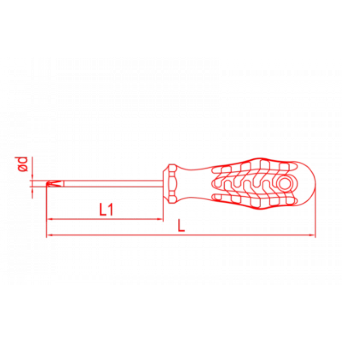 KRAFT SERİ YILDIZ UÇLU TORNAVIDA 6x300