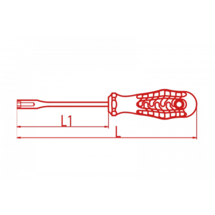 LOKMA UÇLU TORNAVIDA 9 MM