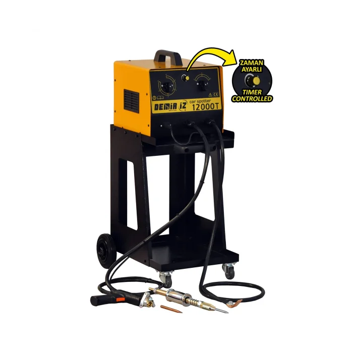 12 kVA Kademe Kontrollü Zaman Ayarlı Kaporta Çektirme Makinası