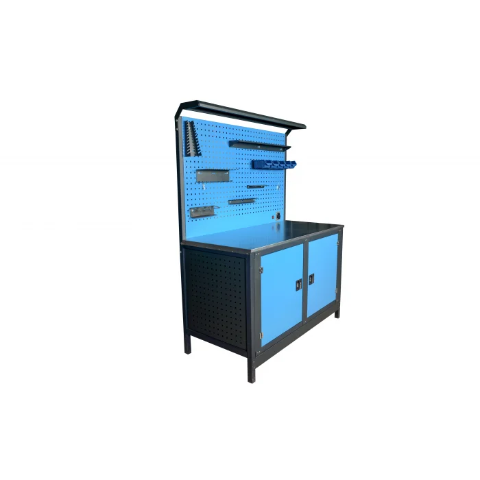 150 CM 5 ÇEKMECE TEK DOLAPLI AVADANLIKLI TAKIM TEZGAHI