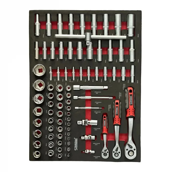 173 Parça 6 Çekmeceli Dolu Takım Arabası (Takımlar Stahlmayer)