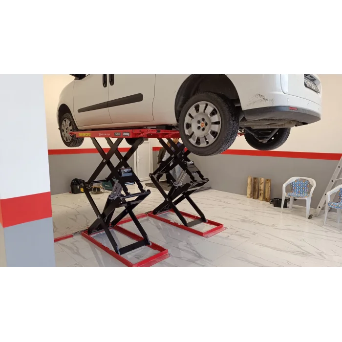 2 METRE 3500 KG MEKANİK KİLİT SİSTEMLİ HİDROLİK LİFT