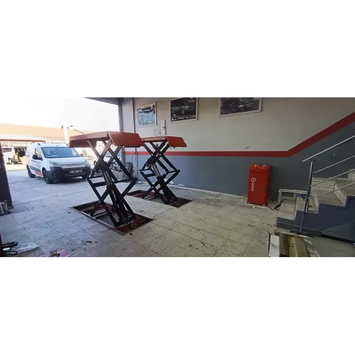 2 METRE 3500 KG MEKANİK KİLİT SİSTEMLİ HİDROLİK LİFT