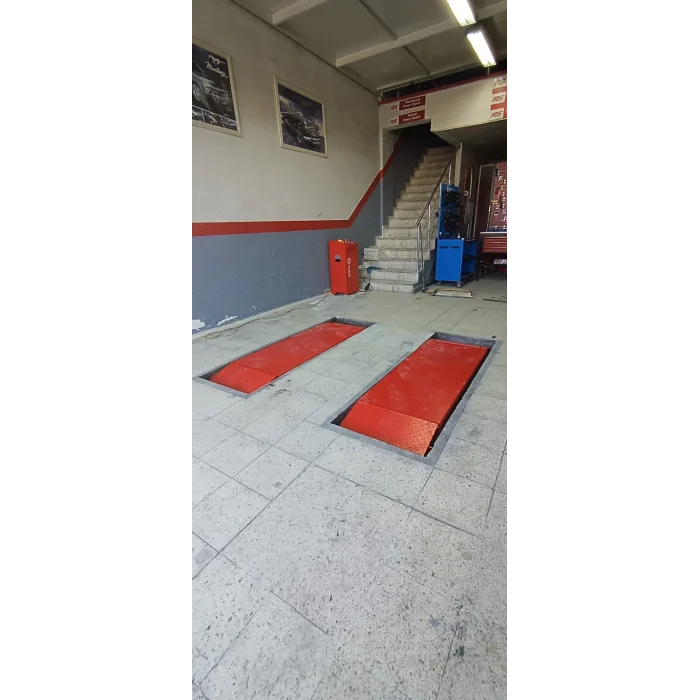 2 METRE 3500 KG MEKANİK KİLİT SİSTEMLİ HİDROLİK LİFT