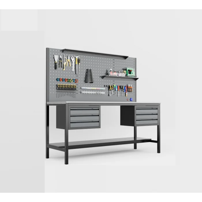 2 Metre 6 çekmeceli Takım Tezgahı