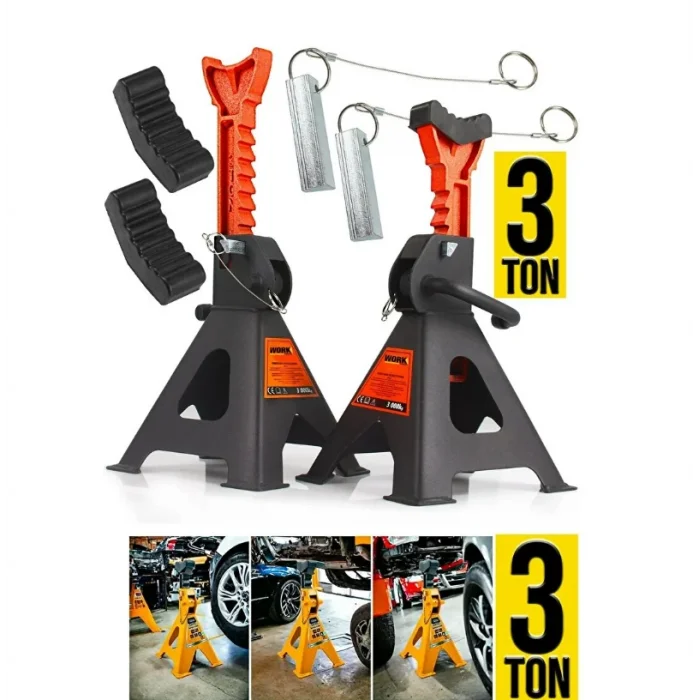 3 Ton Kriko Standı Araç Sehpası Besleme Sehpası Emniyetli