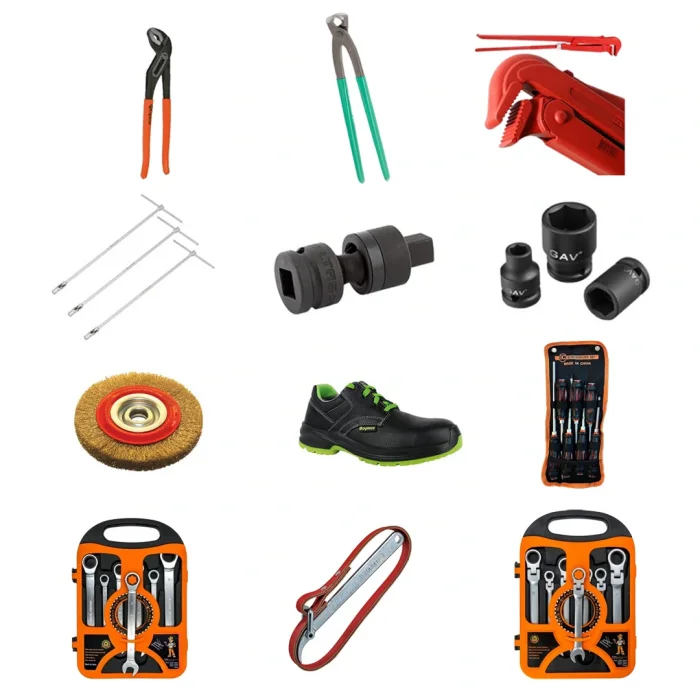 4 Ton Tam Otomatik Lift 200 Litre Kompresör 2 Metre Takım Tezgahı ve 56 Parça Garaj Ekipmanı