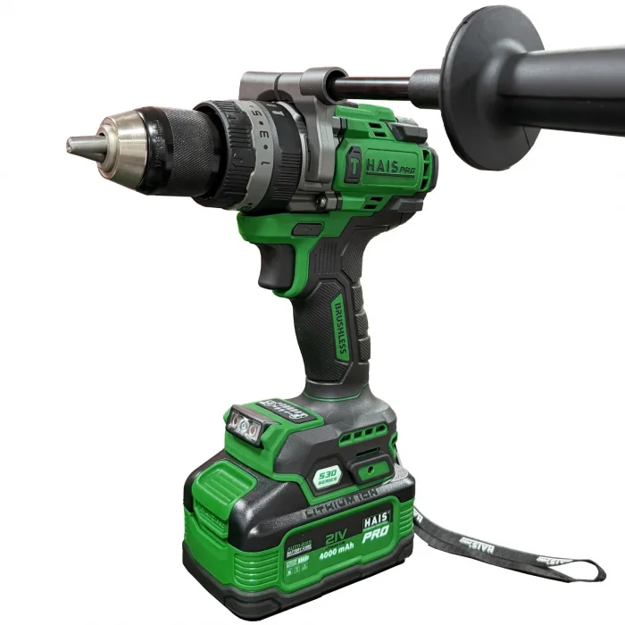 HAISPRO Profesyonel Darbeli Matkap S30 RB-2111 21 V 4.0 Ah Çift Akülü