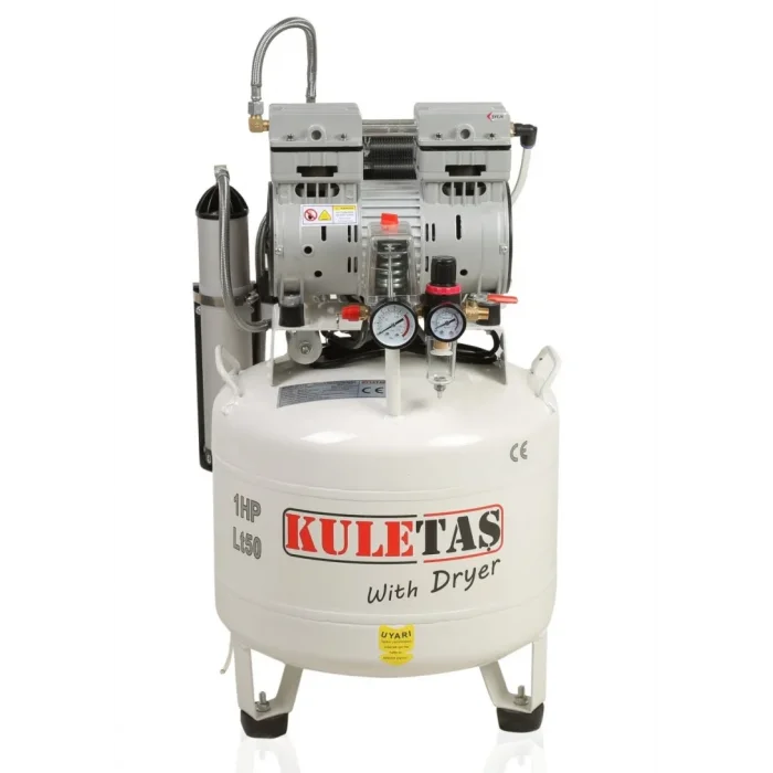 Kuletaş 50 Litre Kurutuculu Sessiz Yağsız Kompresör
