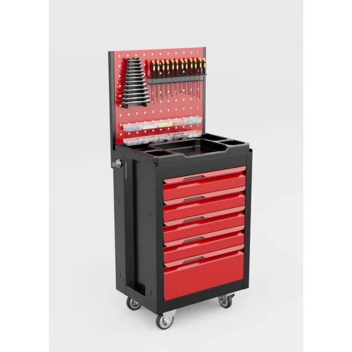 5 ÇEKMECELİ PANOLU TAKIM ARABASI