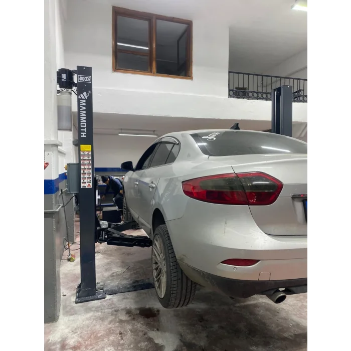 4 Ton Tam Otomatik Hidrolik Lift Cift Sutunlu Oto Araç Kaldirma Lifti