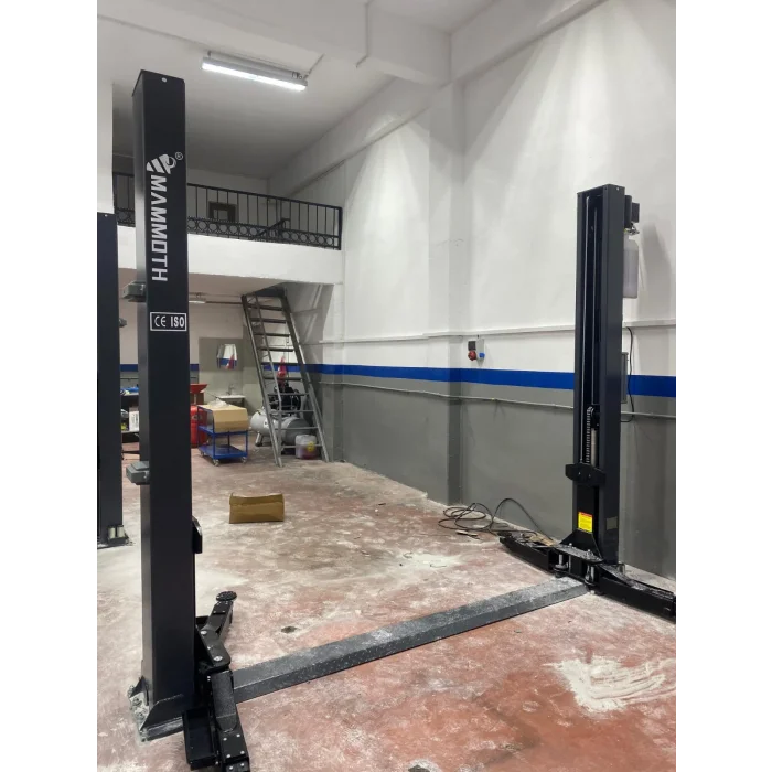 4 Ton Tam Otomatik Hidrolik Lift Cift Sutunlu Oto Araç Kaldirma Lifti