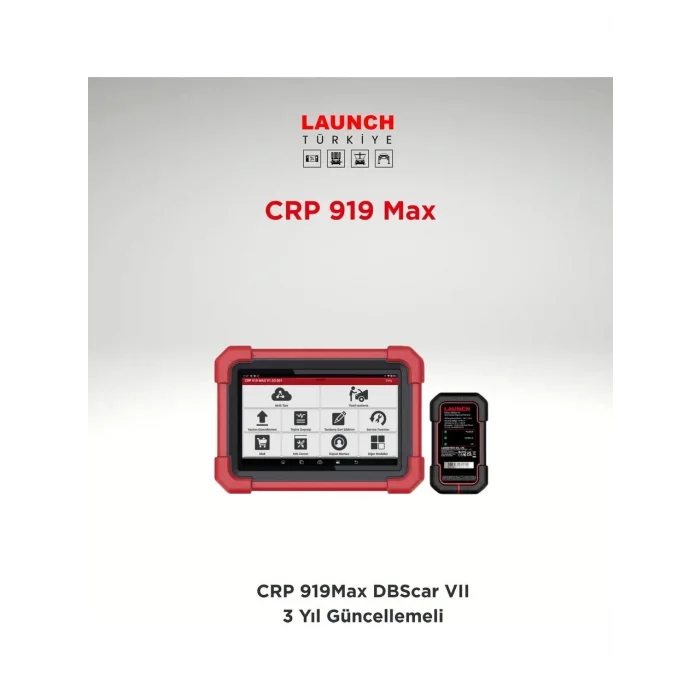 LAUNCH X431 CRP 919 MAX 2,5 Yıl Güncellemeli Arıza Tespit Cihazı