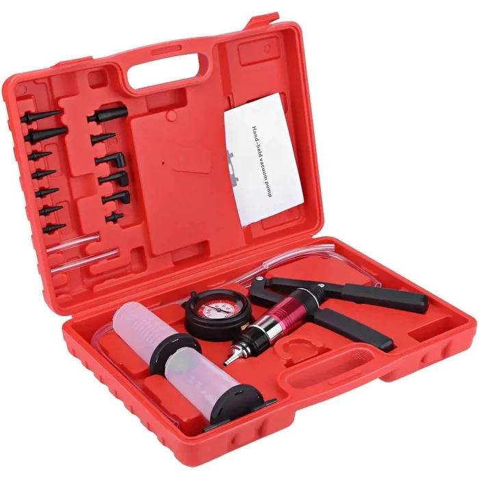 Adaptörlü Vakum Pompası Basınç Test Kiti