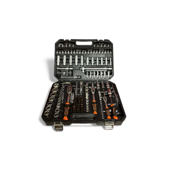 KINGQUEEN 172 Parça Lokma Anahtar Seti – Profesyonel Çok Amaçlı Tamir ve Bakım Seti