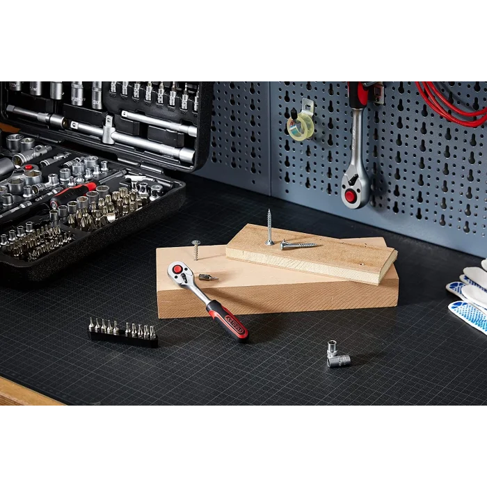 KS TOOLS 1/4 + 3/8 + 1/2LOKMA ANAHTAR SETİ 195 PARÇA