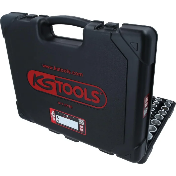 KS TOOLS 1/4 + 3/8 + 1/2LOKMA ANAHTAR SETİ 195 PARÇA