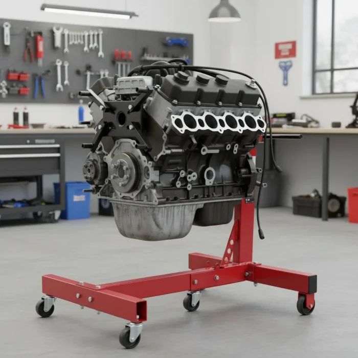 680 kg Katlanır Tip Motor Toplama Sehpası