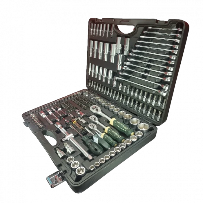 Rockforce 1/2-3/8-1/4 216 Parça Profesyonel Lokma Takımı Seti