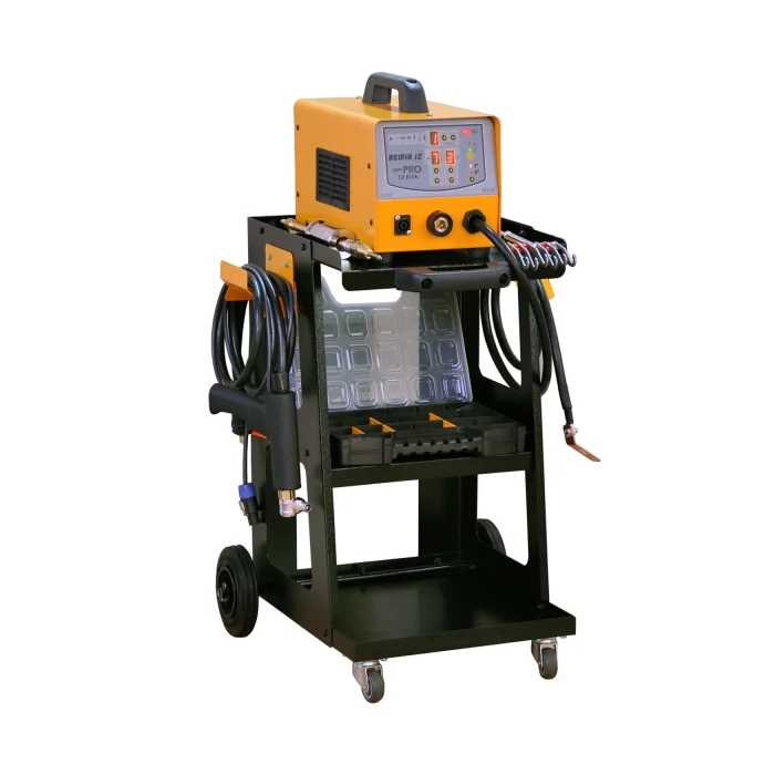 SPOT PRO Demiriz 12 kVA Elektronik Akım/Zaman Kontrollü Kaporta Çektirme Makinası Seti