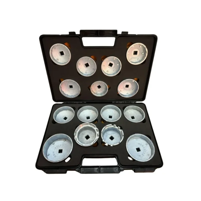 Tas Tip Yağ Filtre Sökme Anahtar Takımı 15 Parça