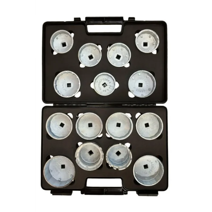 Tas Tip Yağ Filtre Sökme Anahtar Takımı 15 Parça