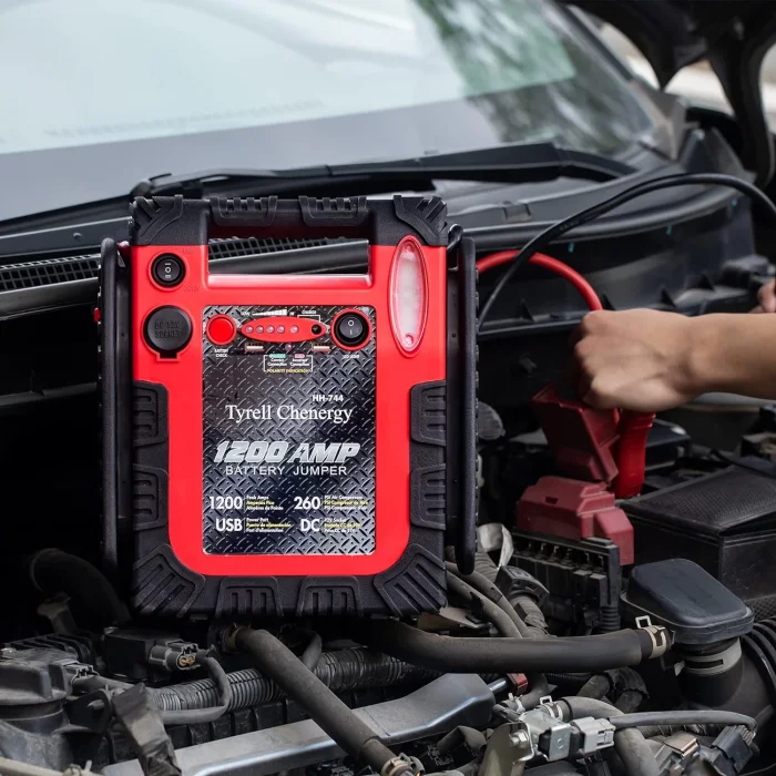 Tyrell Chenergy 1200 Tepe/600 Anında Amper Araba Takviye Marş Motoru (6L Gazlı veya 6L Dizel Motora kadar)