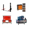 4 Ton Yarı Otomatik Lift 2 Metre Takım Tezgahı 200 Litre Hava Kompresörü ve 60 Parça Garaj Ekipmanı