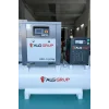 Vidalı Kompresör 7,5 kW (10 HP) İnvertörlü – 500 L Hava Tankı + 1800 Hava Kurutucu | Endüstriyel Sessiz Vidalı Tip