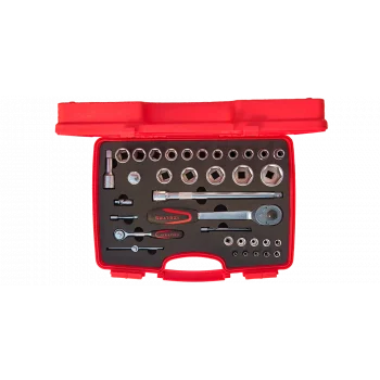 1/4 - 1/2 ALTI KÖŞE LOKMA ANAHTAR TAKIMI 35 PARÇA