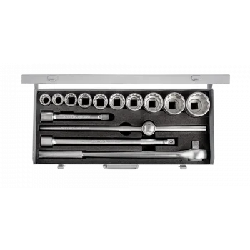 3/4 ON İKİ KÖŞE LOKMA ANAHTAR TAKIMI 14 PARÇA