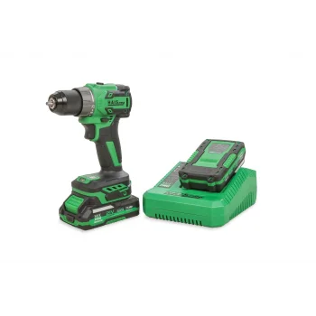 HAISPRO Profesyonel Darbeli Vidalama Matkap 21 V 2.0 Ah Çift Akülü