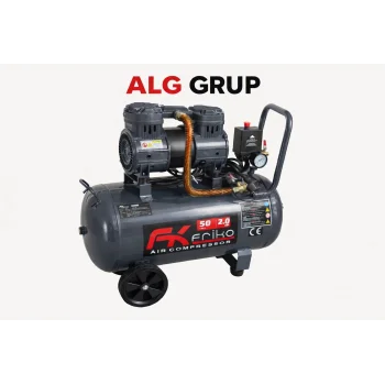 Friko 50 Litre 2HP Yağsız Sessiz Hava Kompresörü