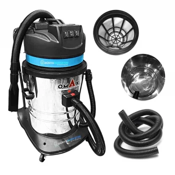 Profesyonel Sanayi Tipi Islak Kuru 3 Motorlu Elektrik Süpürgesi 3600 Watt