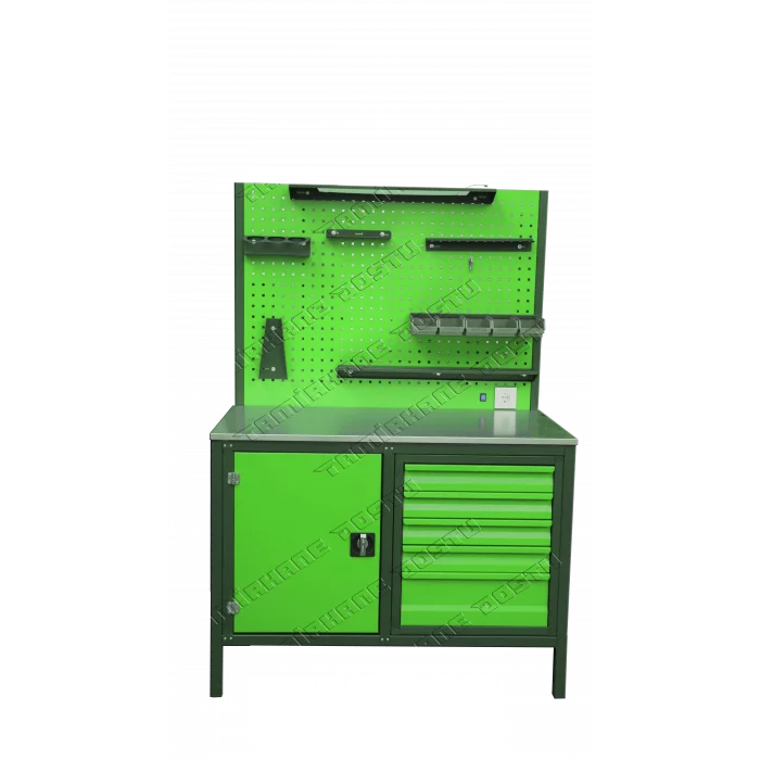 150 CM 5 ÇEKMECE TEK DOLAPLI AVADANLIKLI TAKIM TEZGAHI