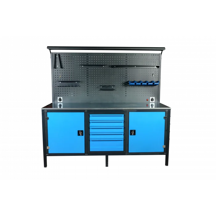 2 METRE 5 ÇEKMECE+DOLAPLI TAKIM TEZGAHI