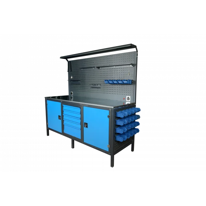 2 METRE 5 ÇEKMECE+DOLAPLI TAKIM TEZGAHI