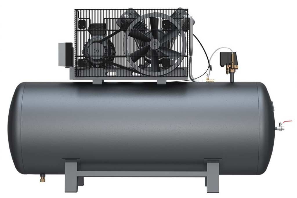 500 LİTRE 5,5 KW PİSTONLU KOMPRESÖR