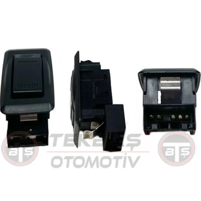 626 CAM DÜĞMESİ TEKLİ ARKA R/L 99/02/ 323 97/01 ARKA R/L