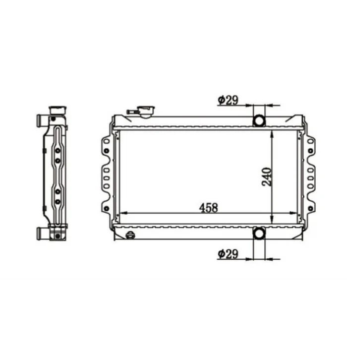 CARRY SU RADYATÖRÜ SK410