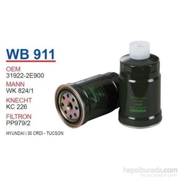 İ20 MAZOT FİLTRESİ 09/15 (31922-2E900)