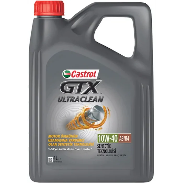 MOTOR YAĞI 10/40 4 LT. ULTRA CLEAN (CASTROL)