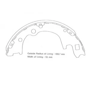 H100 ARKA FREN BALATASI KAM. 05-> (PABUÇ)