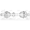 İ30 KOMPLE AKS SAĞ 08/12 DİZEL M-T