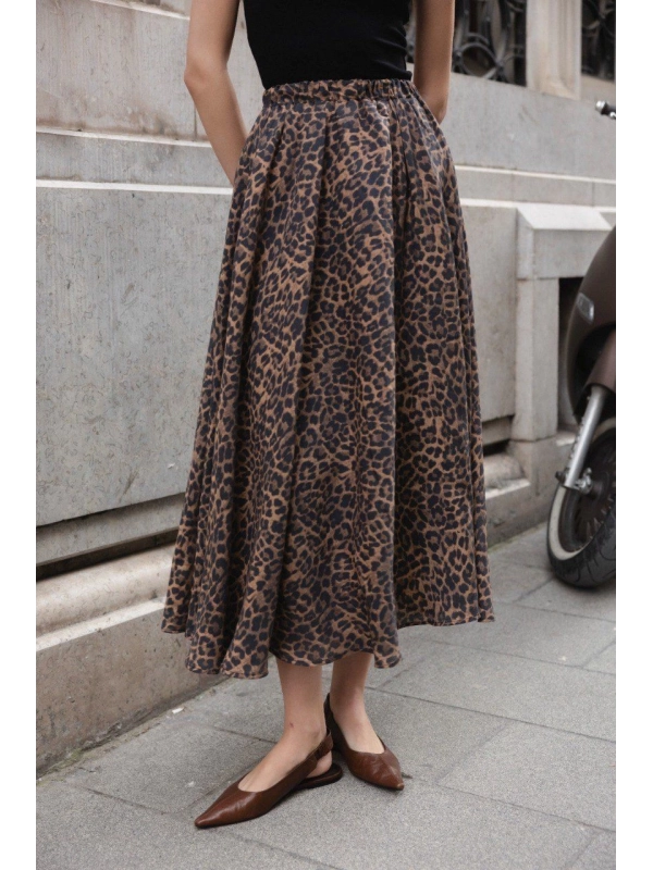 Leopar Desen Etek