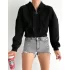 Kapüşonlu Polar Sweatshirt