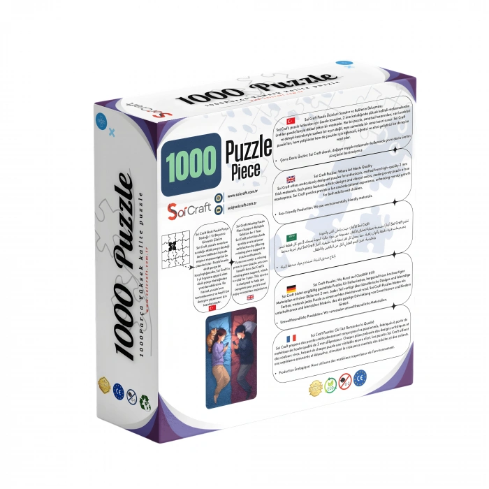 Soi Craft 1000 Parça Puzzle  Uyku Öncesi Ritüeli