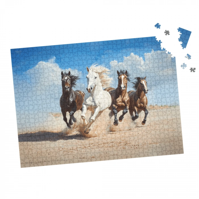 Doğanın En Soylu Sesi: Koşan Atlar Serisi