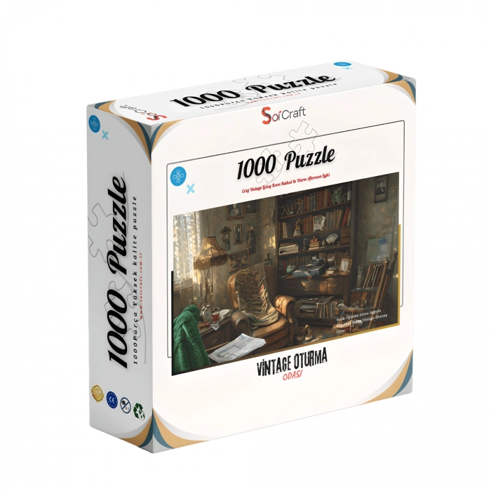 Zamanın Durduğu Köşe: Vintage Oturma Odası