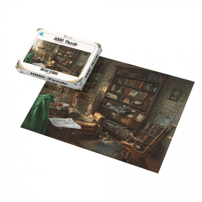 Zamanın Durduğu Köşe: Vintage Oturma Odası